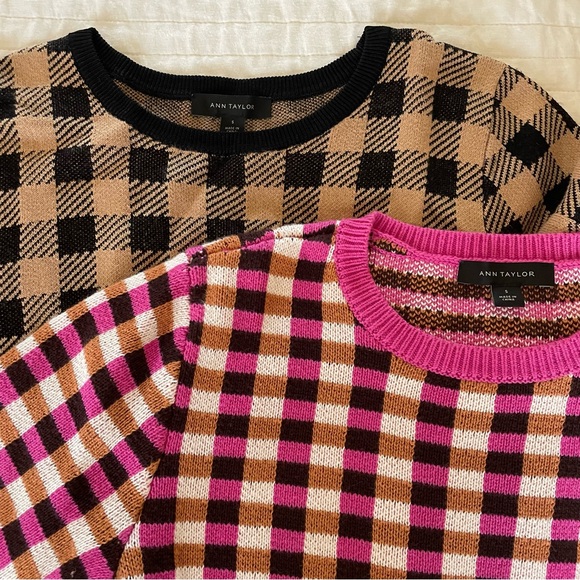 2 Ann Taylor Sweater Tees - M - Picture 2 of 2